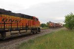 BNSF 6559 West Meets BNSF 743 East